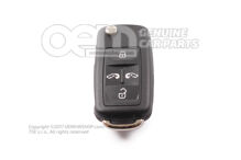 Hlavná časť vnútornej koľajnice kľúča