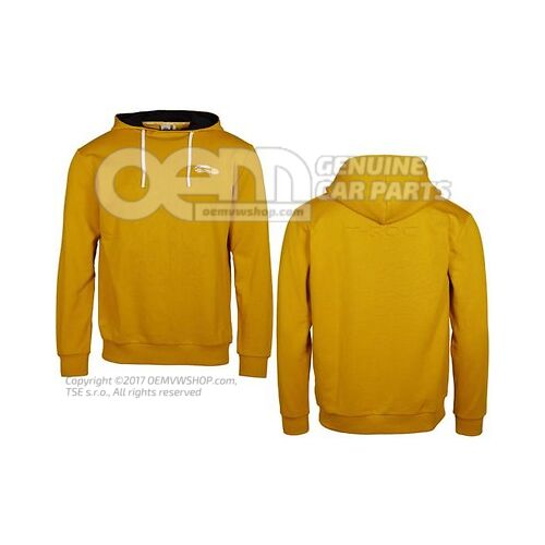 2GV084130  655 Hoodie, XS, unisex, Yellow, T-Roc Collection