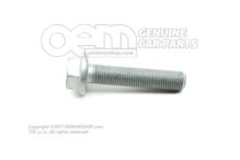 Skrutka so šesťhrannou golierom M14X1,5X65 Skrutka so šesťhrannou golierom M14X1,5X65