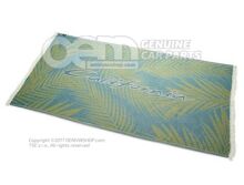 7T0084500 Beach towel, Green/Turquoise, Universum California Collection