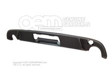 Spojler saténový čierny