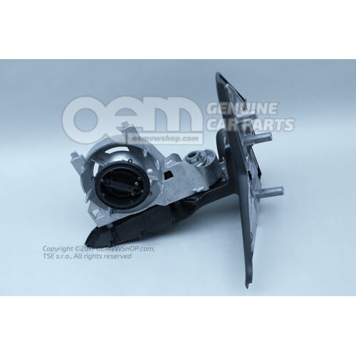 Teleso vonkajšieho zrkadla saténovo čierna