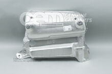 Tepelný ochranný plech pre koncový tlmič hluku