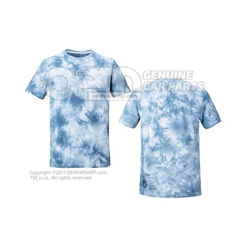 11G084200A T-shirt, S, men’s, blue, ID. collection