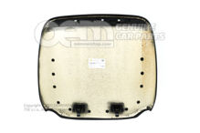 Poťah na operadlo sedadla s mapovou sieťou soul (čierny) (1)