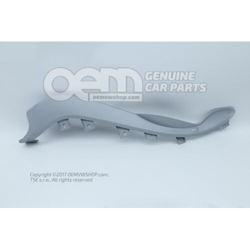 Obloženie operadla strieborné Audi TT / TTS Coupe / Roadster 8S