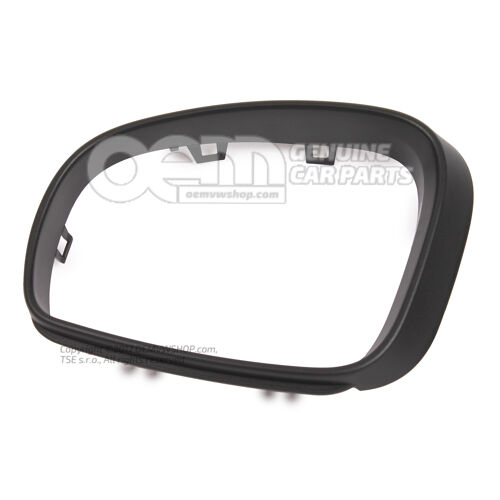 Rámček pre vonkajšie zrkadlo saténový čierny