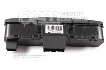 Viacnásobný spínač pre výstražné svetlo a elektr. stabilizačný program -ESP- karbónová čierna (6)