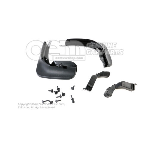 1 súprava lapačov nečistôt vľavo a vpravo