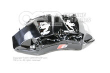 8W0615107AJ Audi A4/Avant/S4/Avant/quattro/A5/S5 Coupe/Sportback čierny Brzdový strmeň bez brzdových doštičiek veľkosť 375x36mm predný ľavý