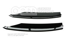 1 sada obložení ozdôb pre vetranie čierno lesklá Audi R8 Coupe / Spyder 42 (2)