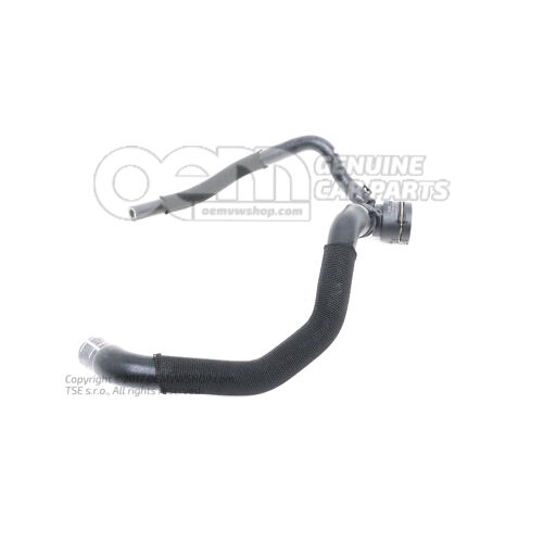 Hadica chladiacej kvapaliny s rýchlospojkou