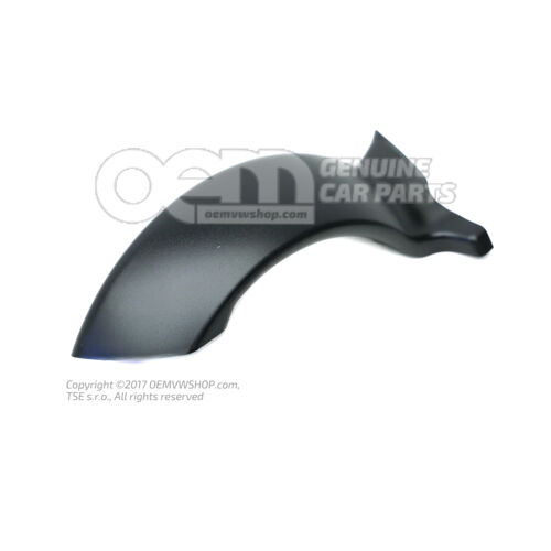 Kryt pántu saténový čierny