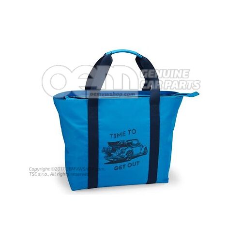 7E9087317 Beach bag, Light blue, Heritage Collection
