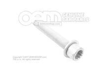 Skrutka s valcovou hlavou s vnútornou viacbodovou hlavou (Kombi) M12X1,50X75