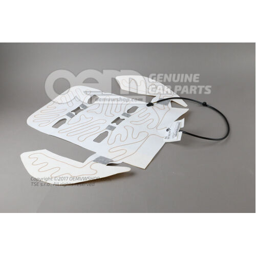 Vyhrievací prvok operadla