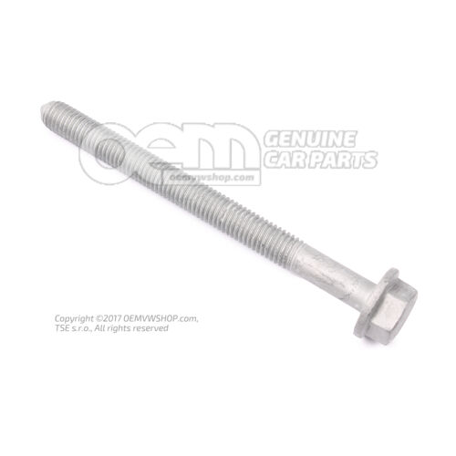 Skrutka so šesťhrannou golierom M10X118