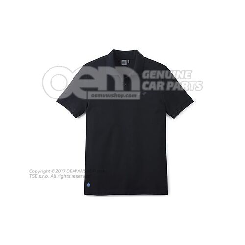 15D084230E Polo shirt, XXL, black, "R" Collection