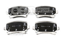 1 súpr. brzd. obložení pre kotúčovú brzdu 4F0698451Q