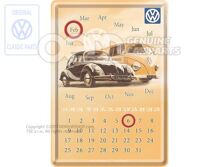 Cínová pohľadnica a kalendár