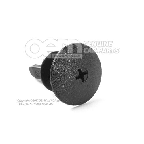 Clip saten black