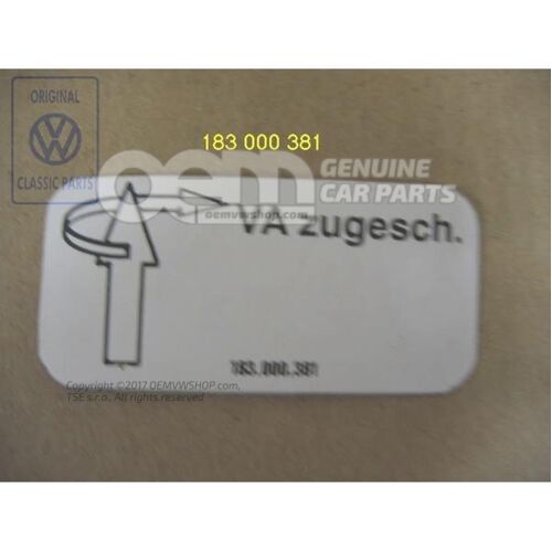 Štítok s upozornením