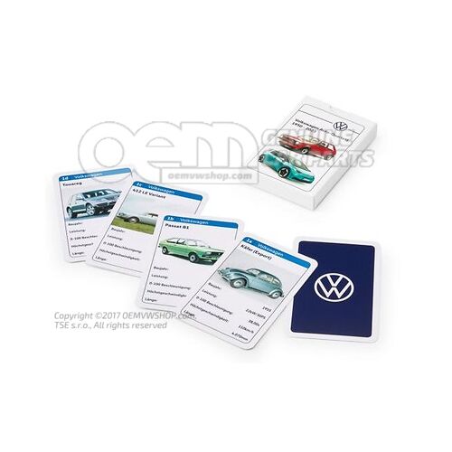 330087528 Game, 32 cards, Volkswagen Collection