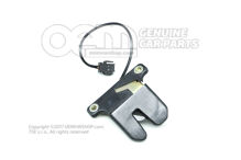 Zámok veka s mikrospínačom zámky veka saténovo čierny