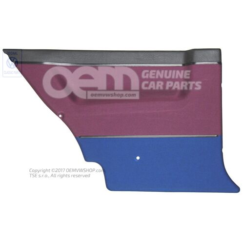 Bočné obloženie (látka) (bez výliskov) fialovo modrá 191867043ANBMQ