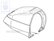 Kryt pre tachograf saténovo čierny