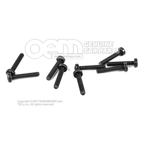 Okrúhle hd. skrutka M6X35