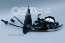 Kryt vonkajšieho zrkadla saténová čierna Škoda Octavia 1Z