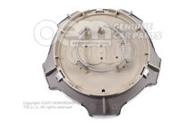 Krytka náboja sivá metalíza Audi A6 Allroad Quattro 4B (1)