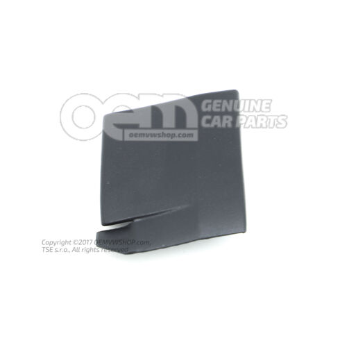 Kryt na bočný panel saténový čierny