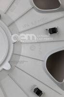 Ozdobné krúžky kolies lesklý chróm (2)