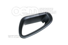 Lišta pre vybranie rukoväte titánová čierna