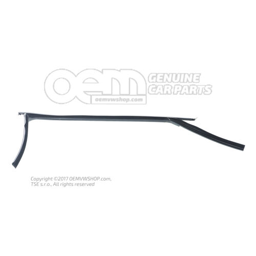 Vodiaca lišta okien Čierna 5FA837440B 5AP