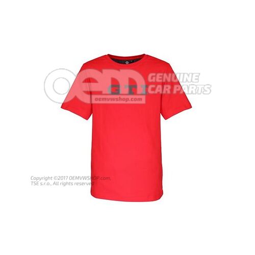 3A4084200E 645 T-shirt, XXL, men's, Tornado Red, GTI Collection