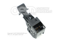 Spínač elektrického ovládača okien saténová čierna (2)