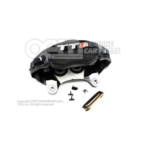Audi TT/TTS Coupe/Roadster 8S brzdový strmeň pre brzdy rozmer 338x30mm predný ľavý čierny
