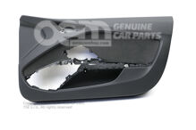 Výplň dverí (Alcantara) Výplň dverí (latka) duša (čierna)