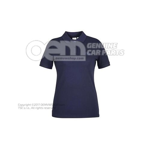 330084240D 287 Polo shirt, XL, ladies’, Dark Blue, Volkswagen Collection