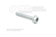 Skrutka s vnútornou hlavou s vnútornou viacbodovou hlavou M8X50