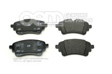 1 sada brzdových doštičiek pre kotúčovú brzdu 80A698451R (1)