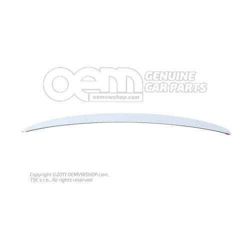 Spoiler satin black Škoda Superb 3V