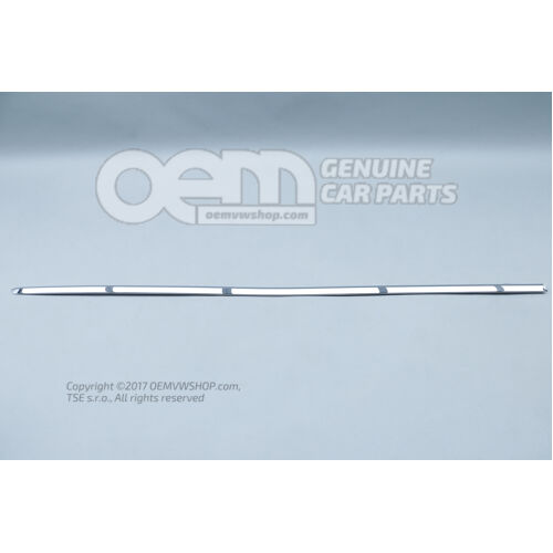 Ochranná lišta pre chrómové dvere