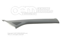 Obloženie stĺpika A s titanovo čiernou farbou reproduktora