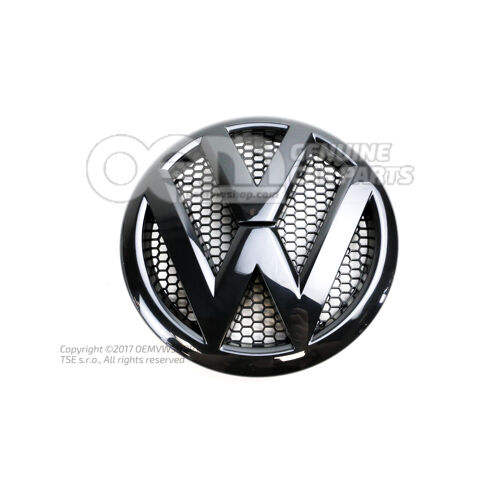 Znak VW čierny