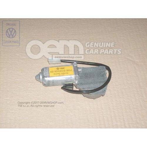 Motor okenného regulátora