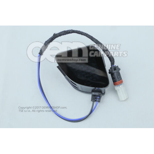 Varovný indikátor pre asistenta zmeny jazdného pruhu